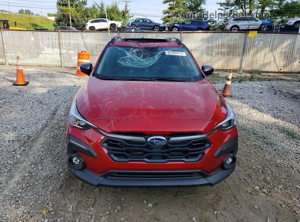 4S4GUHM69T3762399 2026 SUBARU CROSSTREK Red Դիմացի տեսք