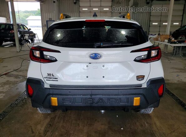 4S4GUHU60T3759830 2026 SUBARU CROSSTREK White Widok z tyłu
