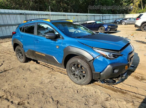 4S4GUHU68T3765939 2026 SUBARU CROSSTREK Синий Передняя правая четверть