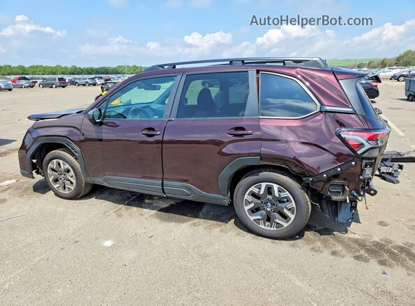 4S4SLDD65T3059873 2026 SUBARU FORESTER Maroon Rear left