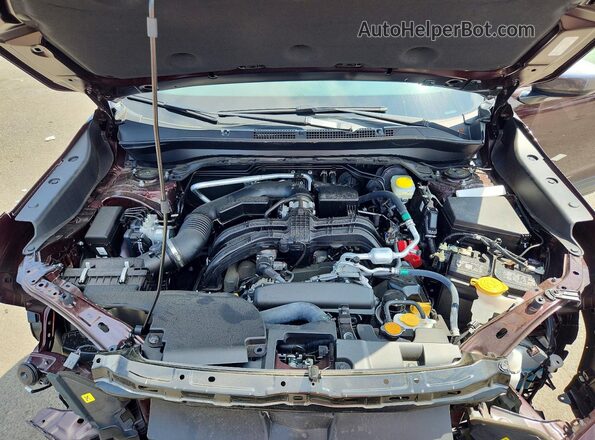4S4SLDD65T3059873 2026 SUBARU FORESTER Maroon Engine compartment view