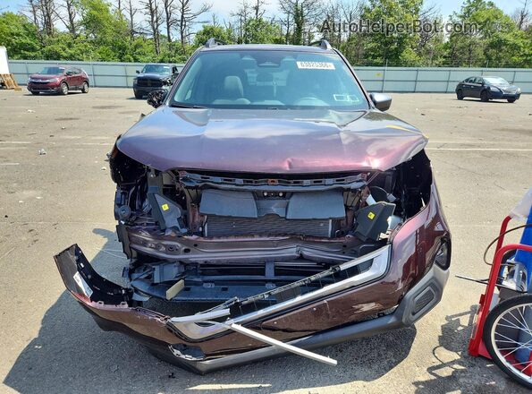4S4SLDD65T3059873 2026 SUBARU FORESTER Maroon Front view