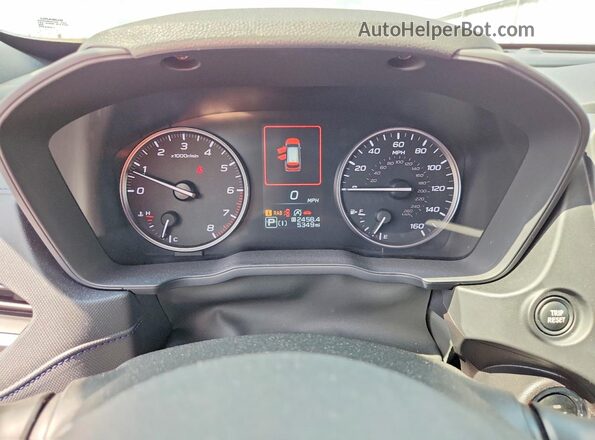 4S4SLDR6XT3028529 2026 SUBARU FORESTER Gray Widok zestawu wskaźników