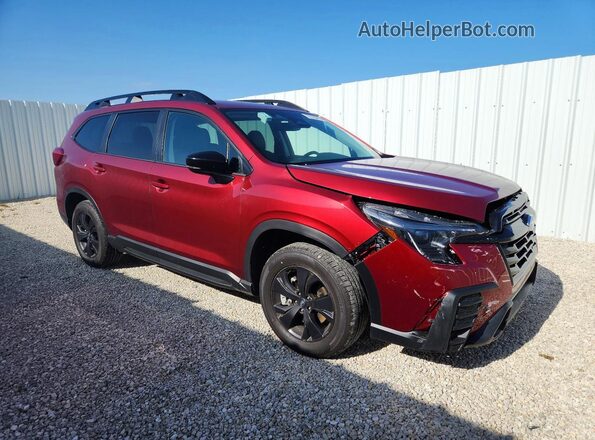 4S4WMAAD4T3421028 2026 SUBARU ASCENT Red Przód prawy