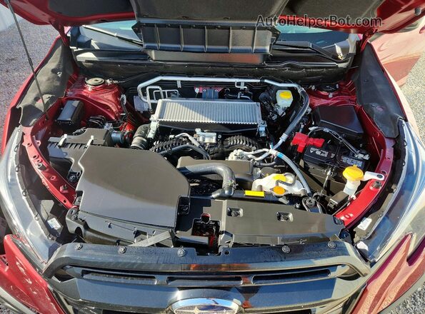4S4WMAAD4T3421028 2026 SUBARU ASCENT Red Widok komory silnika