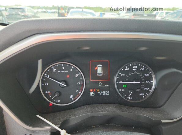 4S4WMABD6R3454670 2024 SUBARU ASCENT Gray Widok zestawu wskaźników