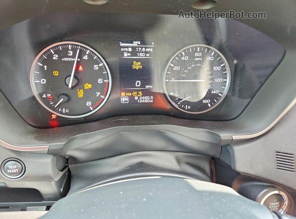 4S4WMADD4S3416731 2025 SUBARU ASCENT Green Սարքավորումների վահանակի տեսք