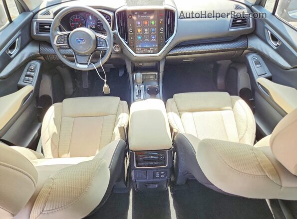 4S4WMADD8S3417140 2025 SUBARU ASCENT White Vista del salpicadero