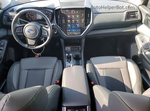 4S4WMAHD0R3459368 2024 SUBARU ASCENT Blue Widok deski rozdzielczej
