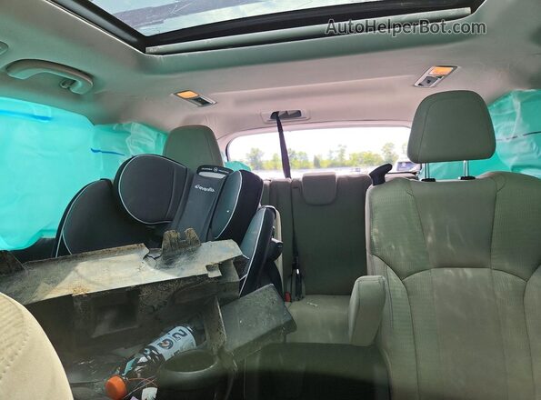 4S4WMAHDXK3462445 2019 SUBARU ASCENT Синий Вид задних сидений