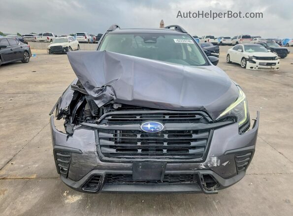 4S4WMAHDXR3450130 2024 SUBARU ASCENT Gray Front view
