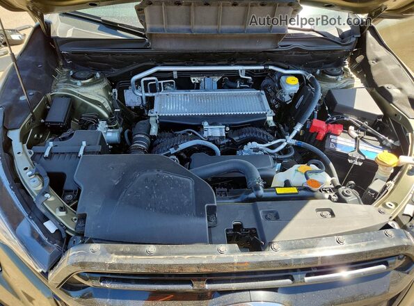 4S4WMAKD3R3404485 2024 SUBARU ASCENT Green Widok komory silnika