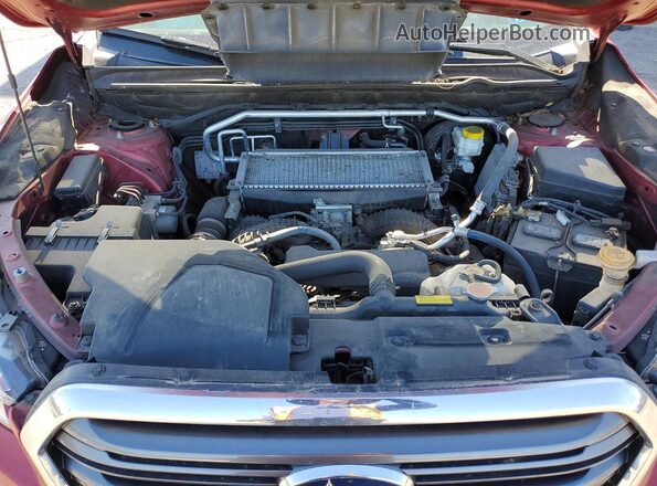 4S4WMAPD1M3464475 2021 SUBARU ASCENT Red ძრავის განყოფილების ხედი