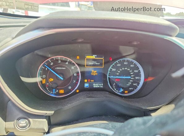 4S4WMAPD1M3464475 2021 SUBARU ASCENT Red ხელსაწყოთა პანელის ხედი