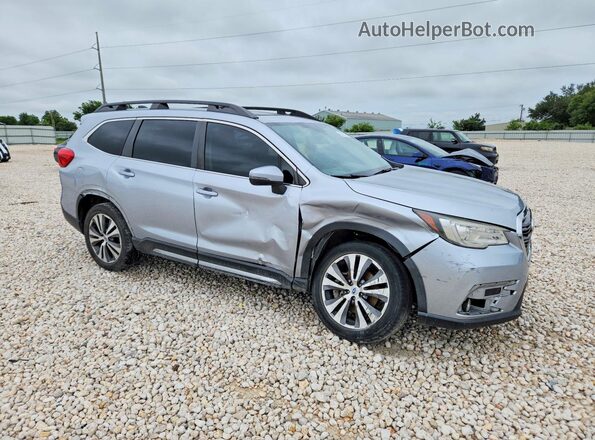 4S4WMAPD8K3410734 2019 SUBARU ASCENT Серебряный Передняя правая четверть