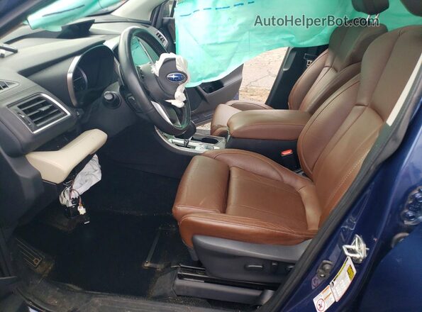 4S4WMARD2K3415618 2019 SUBARU ASCENT Синий Вид салона спереди