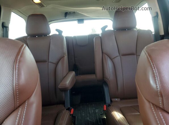 4S4WMARD5K3458396 2019 SUBARU ASCENT Черный Вид задних сидений
