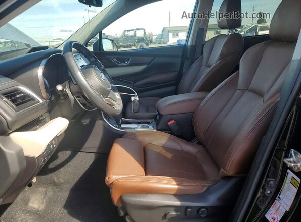 4S4WMARD5K3458396 2019 SUBARU ASCENT Черный Вид салона спереди