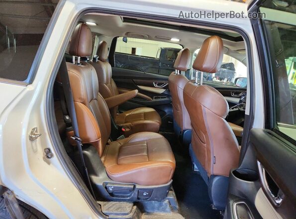4S4WMARD6K3455927 2019 SUBARU ASCENT White უკანა სალონის ხედი