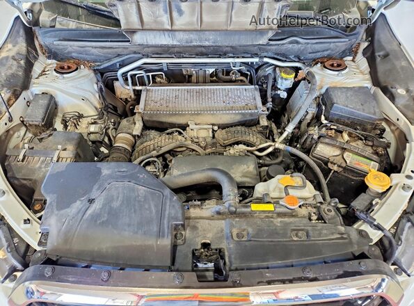 4S4WMARD6K3455927 2019 SUBARU ASCENT White ძრავის განყოფილების ხედი