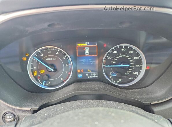 4S4WMARD8M3427646 2021 SUBARU ASCENT Black ხელსაწყოთა პანელის ხედი