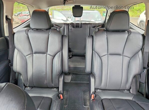 4S4WMARD8M3427646 2021 SUBARU ASCENT Black უკანა სავარძლების ხედი