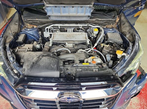 4S4WMAWD9R3423794 2024 SUBARU ASCENT Blue Engine compartment view
