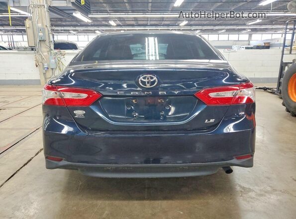 4T1B11HK5JU531265 2018 TOYOTA CAMRY Синий Вид сзади