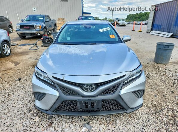 4T1B11HK5KU180228 2019 TOYOTA CAMRY Silver წინა ხედი