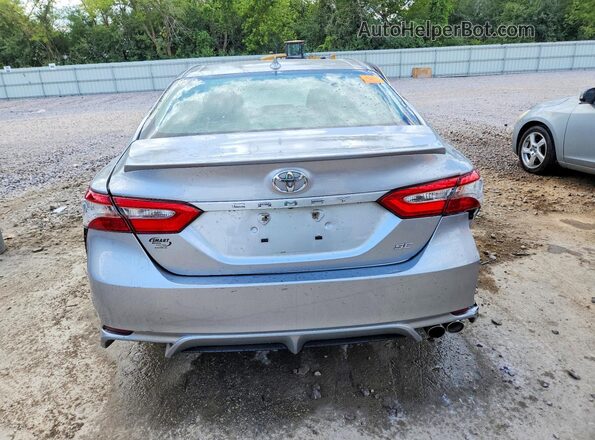 4T1B11HK5KU180228 2019 TOYOTA CAMRY Silver უკანა ხედი