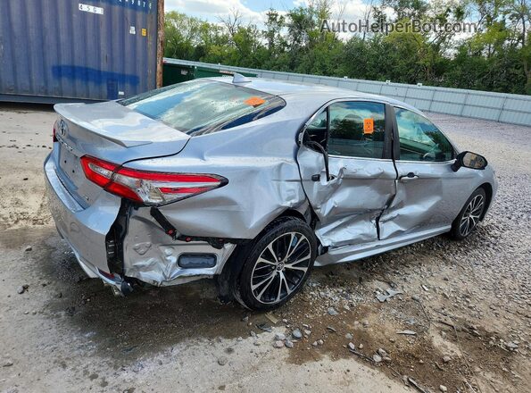 4T1B11HK5KU180228 2019 TOYOTA CAMRY Silver უკანა მარჯვენა