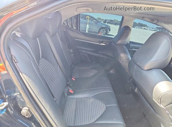 4T1B11HK5KU290177 2019 TOYOTA CAMRY Black Вид задніх сидінь