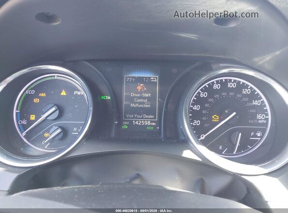 4T1B21HK5KU518630 2019 TOYOTA CAMRY HYBRID Silver უკანა სავარძლების ხედი