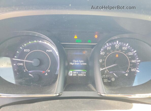 4T1BD1EBXHU059134 2017 TOYOTA AVALON White Instrument cluster view