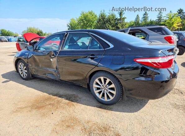 4T1BD1FK3HU213780 2017 TOYOTA CAMRY Black Задня ліва чверть