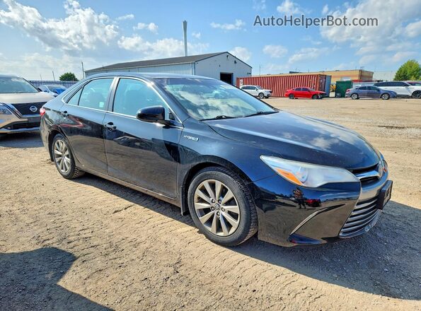 4T1BD1FK3HU213780 2017 TOYOTA CAMRY Black Передня права чверть