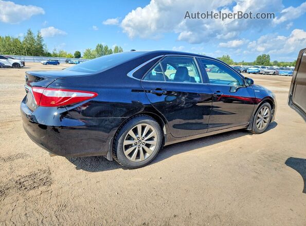 4T1BD1FK3HU213780 2017 TOYOTA CAMRY Black Задня права чверть