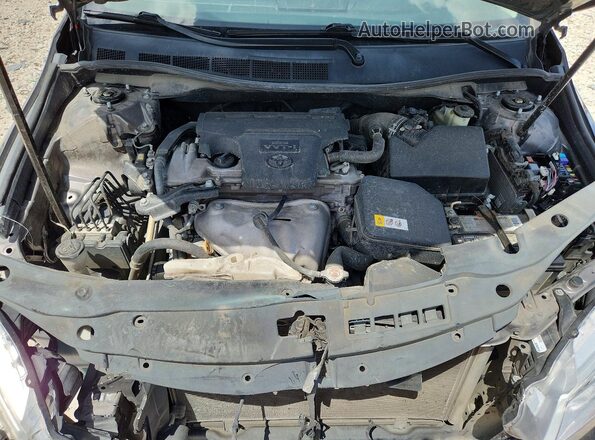 4T1BF1FK0HU802182 2017 TOYOTA CAMRY Gray უკანა სალონის ხედი