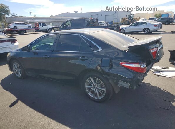 4T1BF1FK1GU210420 2016 TOYOTA CAMRY Black Задня ліва чверть