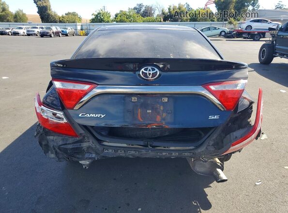 4T1BF1FK1GU210420 2016 TOYOTA CAMRY Black Вид ззаду