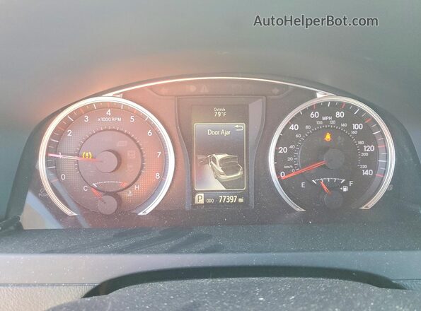 4T1BF1FK2GU150227 2016 TOYOTA CAMRY White Widok zestawu wskaźników