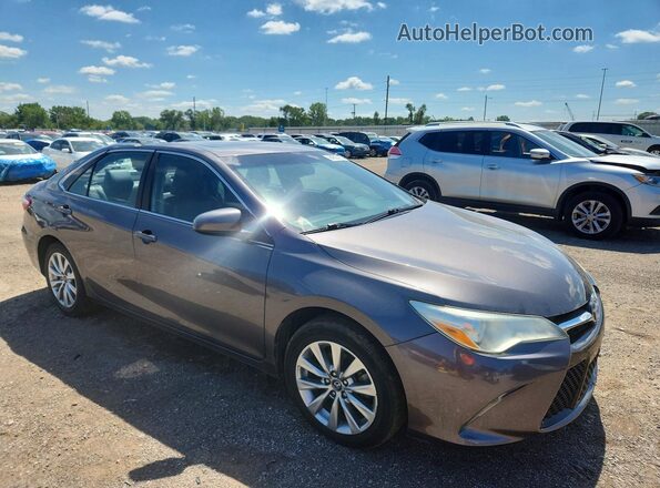 4T1BF1FK2GU609160 2016 TOYOTA CAMRY Gray წინა მარჯვენა