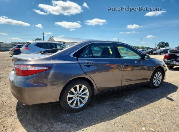 4T1BF1FK2GU609160 2016 TOYOTA CAMRY Gray უკანა მარჯვენა