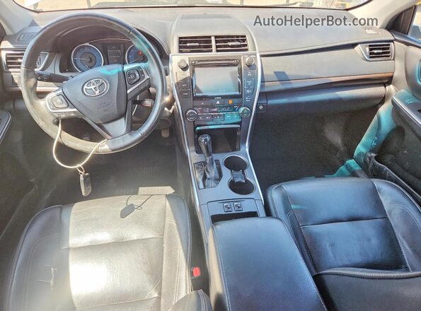 4T1BF1FK2GU609160 2016 TOYOTA CAMRY Gray წინა პანელის ხედი