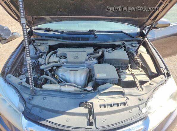 4T1BF1FK2GU609160 2016 TOYOTA CAMRY Gray უკანა სალონის ხედი