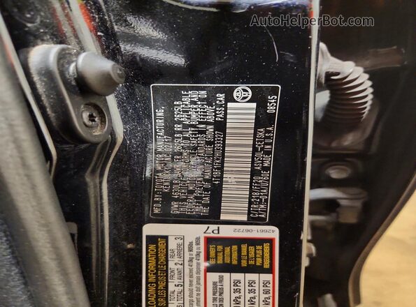 4T1BF1FK2HU393327 2017 TOYOTA CAMRY Черный Вид подкапотного пространства