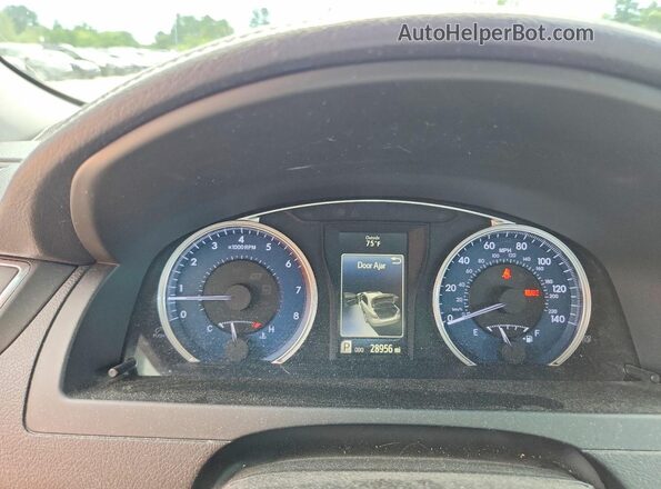4T1BF1FK2HU678545 2017 TOYOTA CAMRY Gray Սարքավորումների վահանակի տեսք