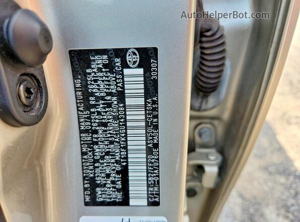 4T1BF1FK4GU143084 2016 TOYOTA CAMRY Золотой Вид подкапотного пространства
