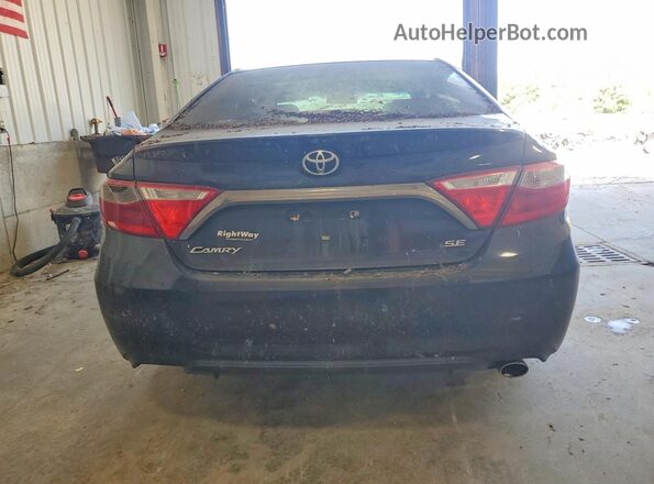 4T1BF1FK4GU153355 2016 TOYOTA CAMRY Black Հետևի տեսք