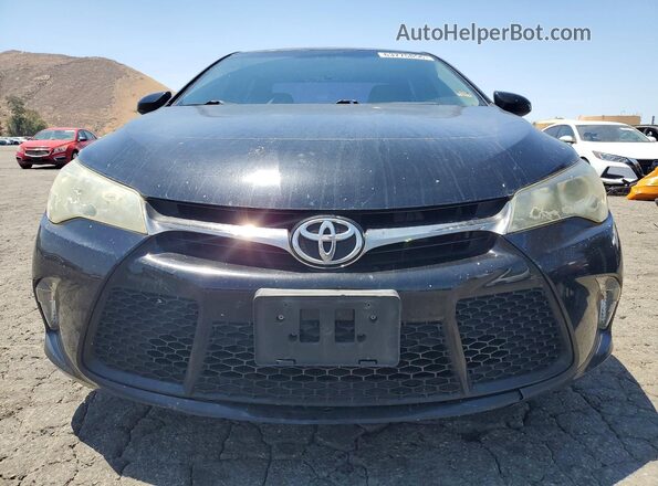 4T1BF1FK4HU651900 2017 TOYOTA CAMRY Black Front view
